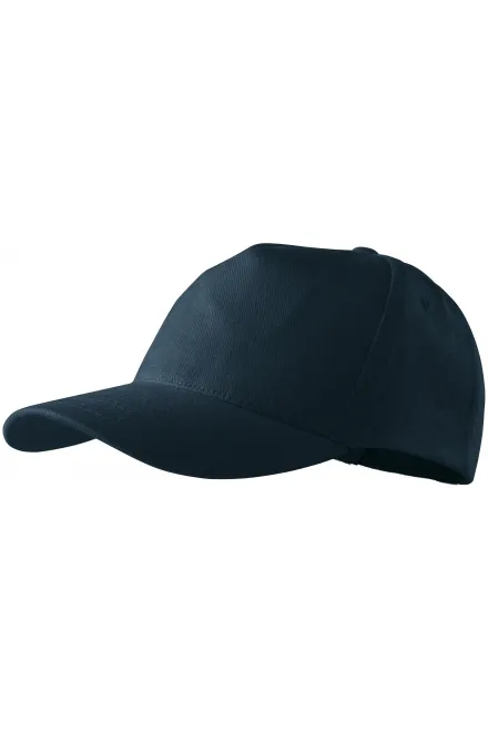 Șapcă de baseball din 5 piesei, albastru inchis