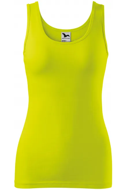 Singletă de damă - verde lime, L