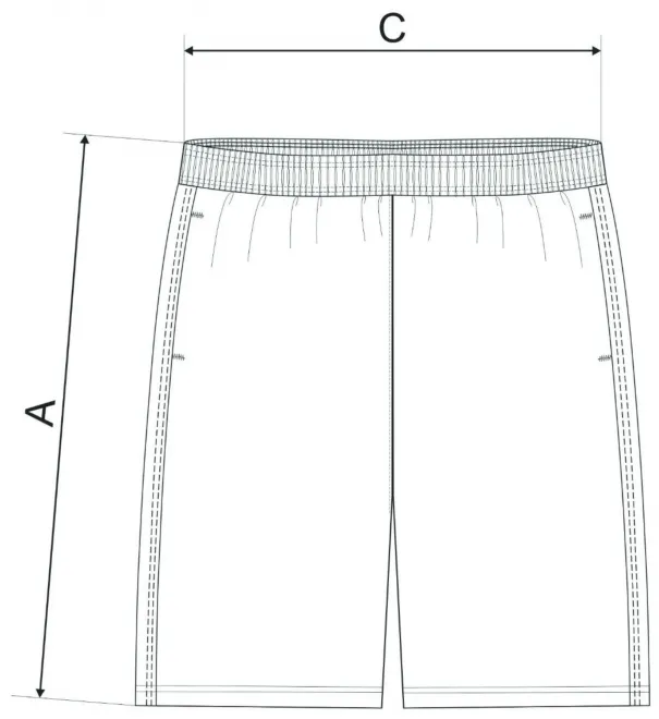 Pantaloni scurți pentru copii - tabel de dimensiuni