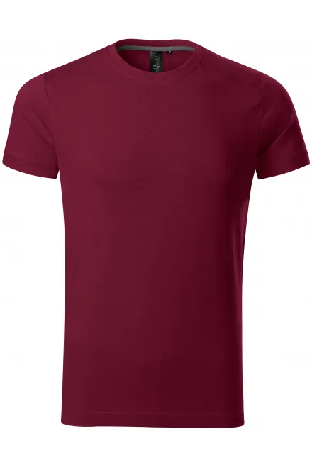 Tricou bărbătesc decorat - garnet, S