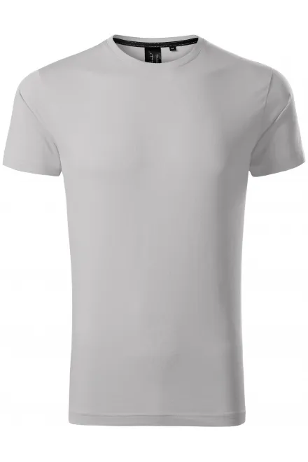 Tricou bărbătesc exclusiv - gri argintiu, S