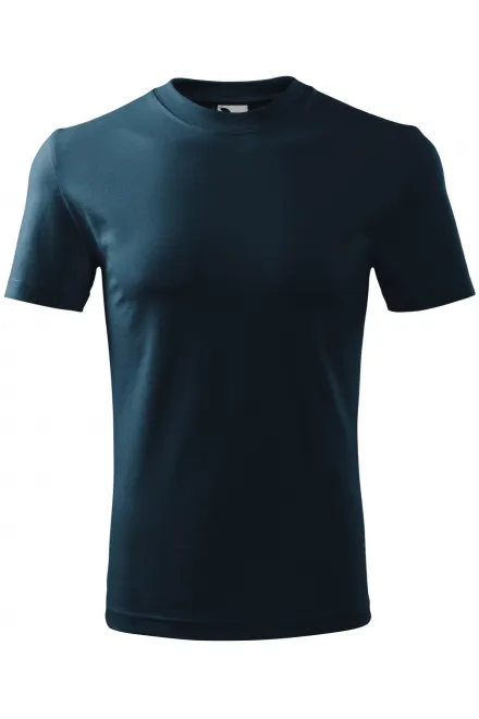Tricou clasic - albastru inchis, S