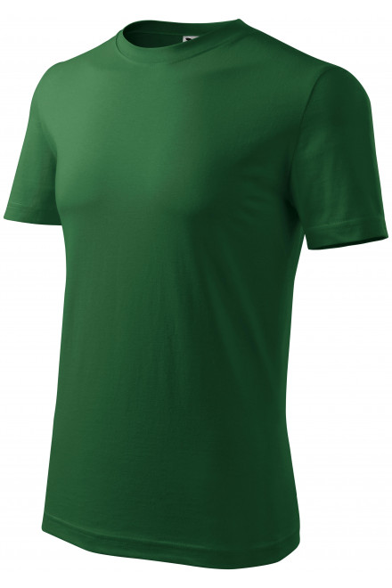 Tricou clasic pentru bărbați, sticla verde, tricouri pentru bărbați