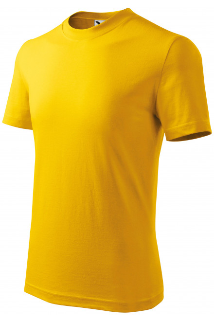 Tricou clasic pentru copii, galben