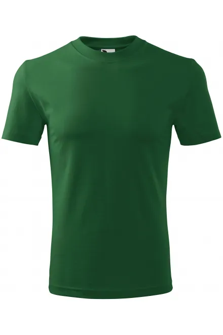 Tricou clasic - sticla verde, S