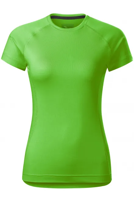 Tricou dama pentru sport - măr verde, XS