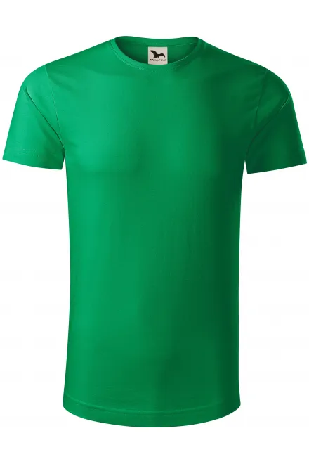 Tricou de bumbac organic pentru bărbați - iarba verde, M