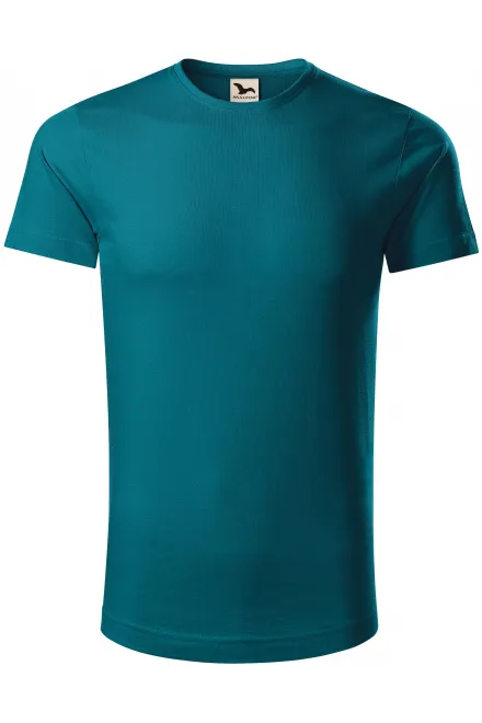 Tricou de bumbac organic pentru bărbați - petrol blue, M