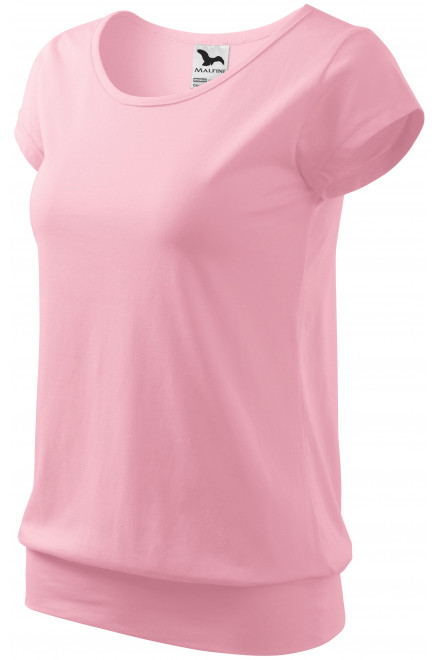 Tricou la modă pentru femei, roz, tricouri simple