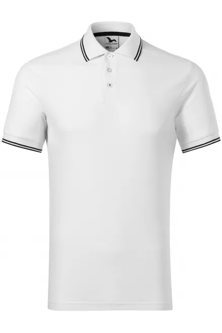 Tricou polo clasic pentru bărbați - alb, S