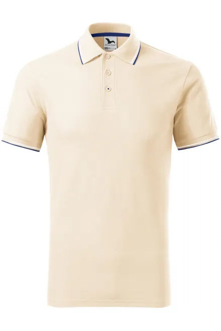 Tricou polo clasic pentru bărbați - migdale, S