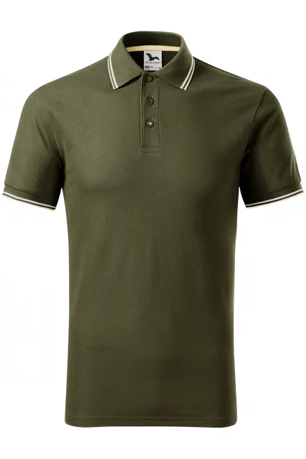 Tricou polo clasic pentru bărbați - military, S
