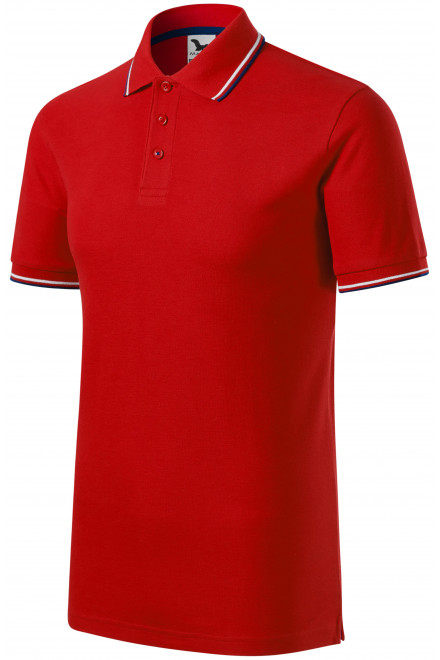 Tricou polo clasic pentru bărbați, roșu, tricouri polo