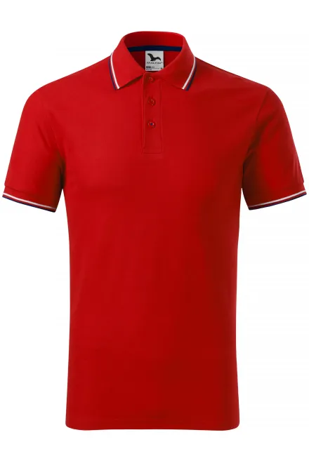 Tricou polo clasic pentru bărbați - roșu, S