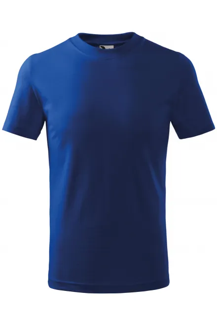 Tricou simplu pentru copii - albastru regal, 134 cm / 8 ani