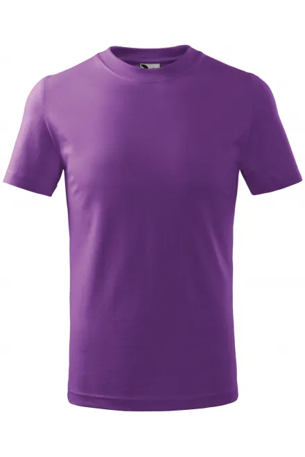 Tricou simplu pentru copii - violet, 134 cm / 8 ani