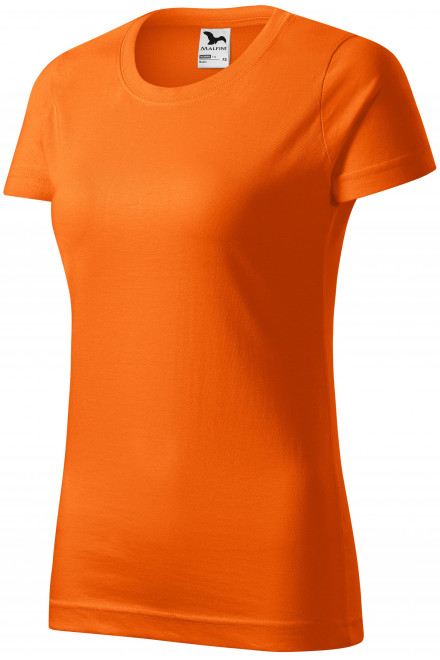 Tricou simplu pentru femei, portocale, tricouri portocalii