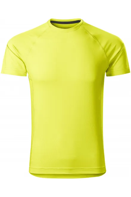 Tricou sport pentru bărbați - galben neon, M