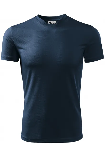 Tricou sport pentru copii - albastru inchis, 158 cm / 12 ani