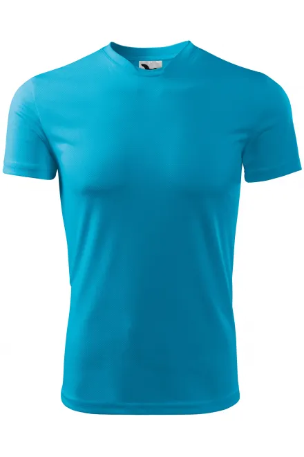 Tricou sport pentru copii - turcoaz, 158 cm / 12 ani