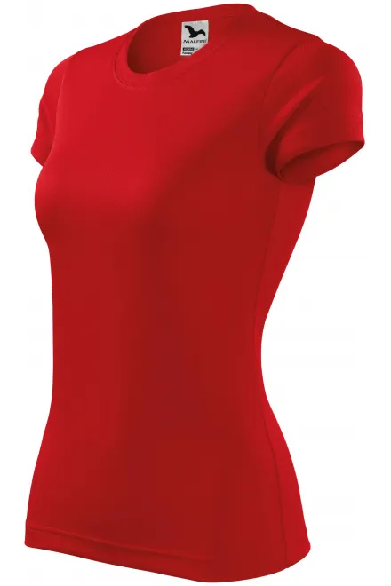 Tricou sport pentru femei, roșu