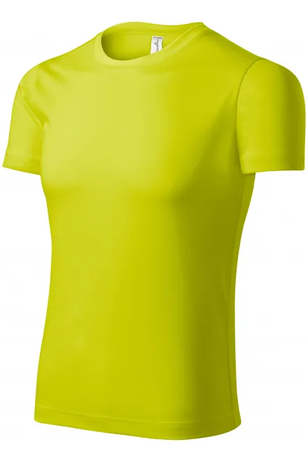 Tricou sport unisex, galben neon