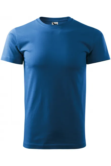 Tricou unisex cu greutate mai mare - albastru deschis, XL