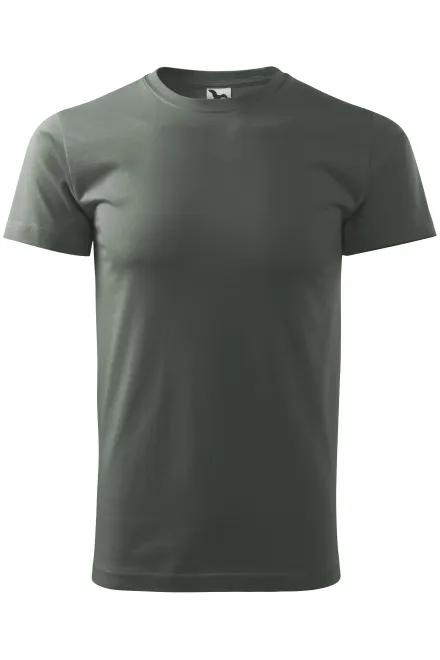 Tricou unisex cu greutate mai mare - ardezie întunecată, XL