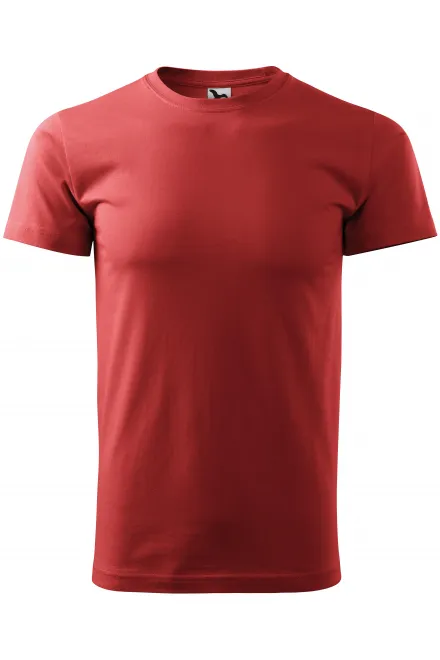 Tricou unisex cu greutate mai mare - burgundia, XL