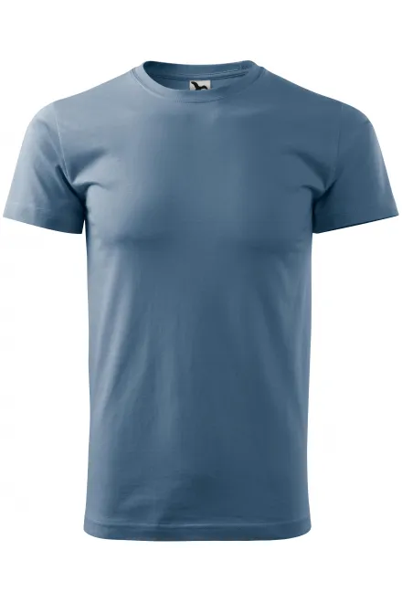 Tricou unisex cu greutate mai mare - denim, XL