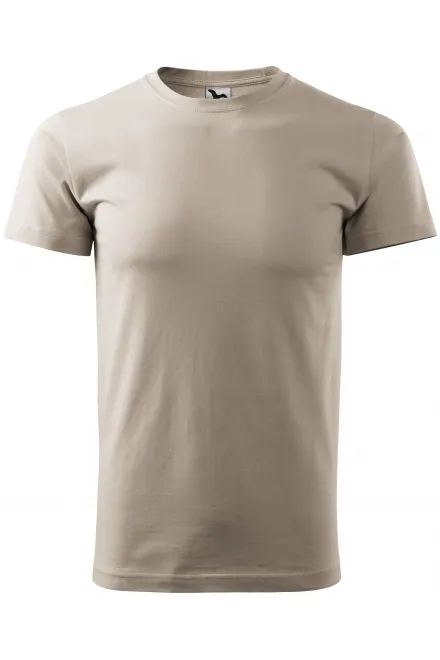 Tricou unisex cu greutate mai mare - gri ca gheața, XL
