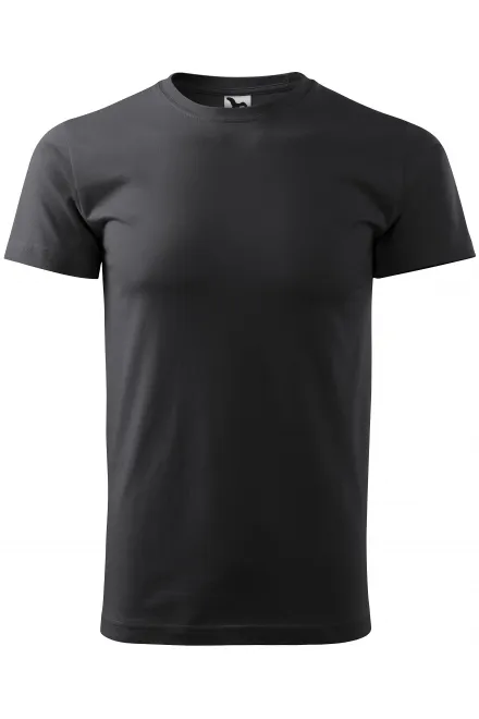 Tricou unisex cu greutate mai mare - abanos cenușiu, XL