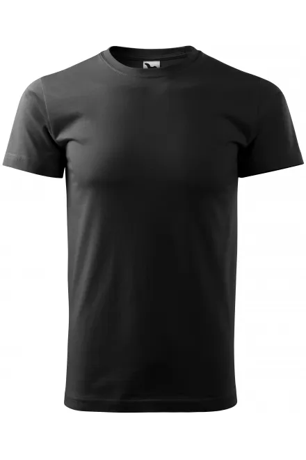 Tricou unisex cu greutate mai mare - negru, XL