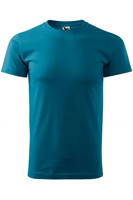 Tricou unisex cu greutate mai mare - petrol blue, XL