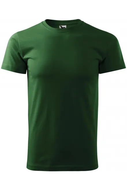 Tricou unisex cu greutate mai mare - sticla verde, XL