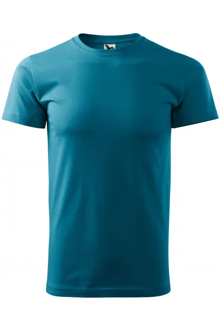Tricou unisex cu greutate mai mare - turcoaz închis, XL