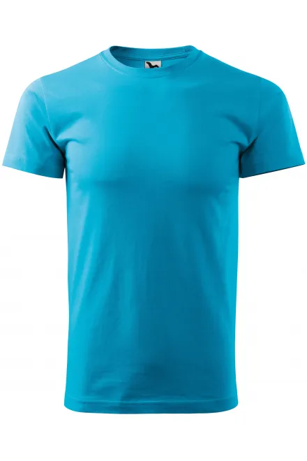 Tricou unisex cu greutate mai mare - turcoaz, XL