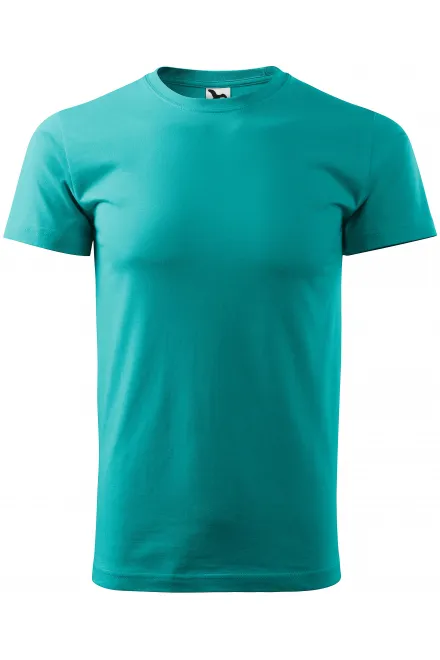 Tricou unisex cu greutate mai mare - verde smarald, XL