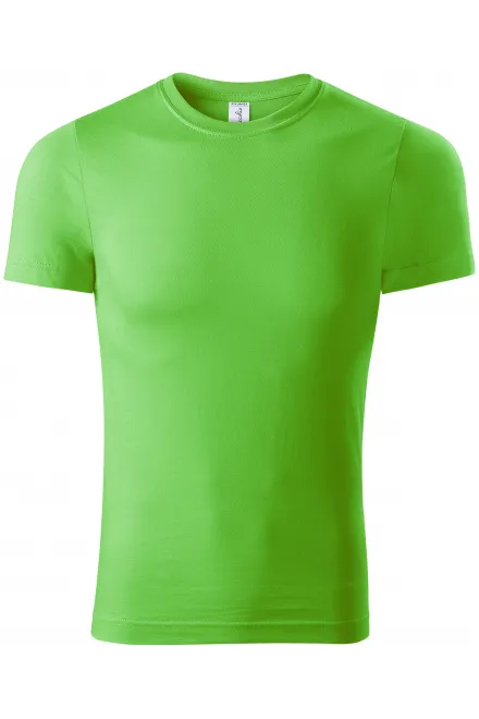 Tricou ușor cu mâneci scurte - măr verde, XL
