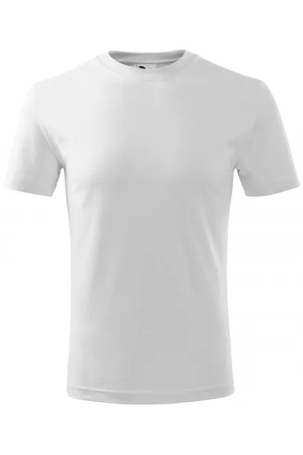 Tricou ușor pentru copii - alb, 158 cm / 12 ani