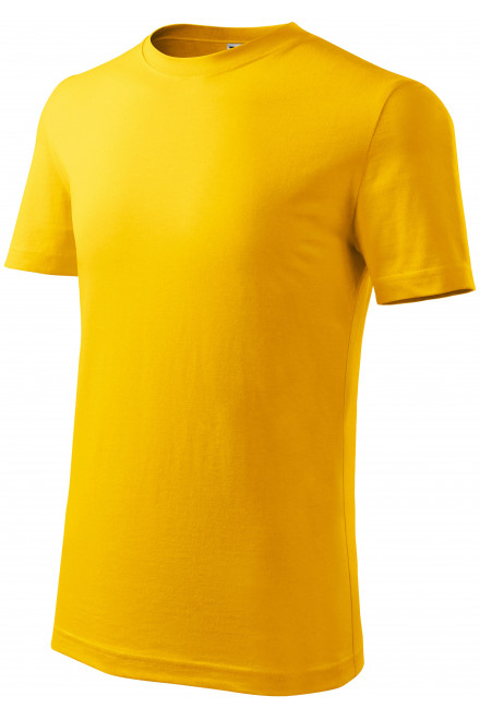 Tricou ușor pentru copii, galben, tricouri pentru imprimare