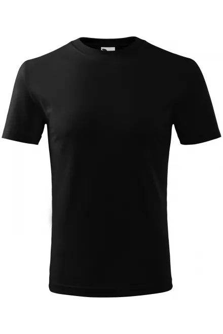Tricou ușor pentru copii - negru, 158 cm / 12 ani