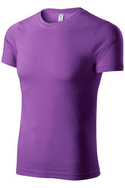 Tricou ușor pentru copii, violet, tricouri din bumbac